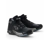 Alpinestars Stella CR-X Drystar Scarpe Moto Donna, nero/bianco/grigio, Taglia 9 (41)