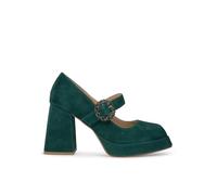Scarpa TACCO Fibbia. I23279 Suede Pine, Verde, 39 EU