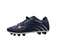 Scarpa Titan PU per Zeus Linea Relax Scarpette Sport Calcio Fitness Tracksuit Training Tempo Libero Free Time Palestra Tomaia Suola Suoletta Calcetto Allenamento (Blu/Bianco, 29)