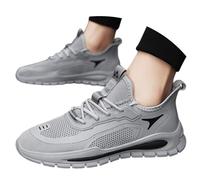 Scarpa Trekking Uomo - Scarpe Uomo Sportive Estive, Sneakers Uomo in Mesh Traspirante Comode Indossare per Sport nel Tempo Libero Palestra Corsa attività All'Aperto (Grigio 39)