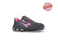 U-Power - Scarpa di sicurezza bassa LOLLY S1P SRC - REDLION - U-Power, Grigio Rosa, 35 EU