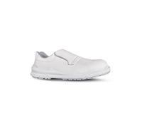 U-Power Red Industry® Madrid, Scarpe Antinfortunistiche Unisex, Basse, Comode e Leggere, Suola infinergy, White senza stringhe, Tomaia Dry, Idrorepellente (37)