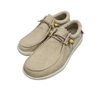 Scarpa uomo canvas cotone "WALK IN PITAS" WP150-WALLY Beige 40 41 42 43 44 45