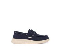SCARPA UOMO MOCASSINO LIU JO 7B5007 PX002 CAMOSCIO BLU/VERDE/GHIACCIO