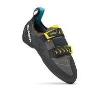 SCARPA Vapor V Rock Climbing & Boulder Scarpe, Fumo/Giallo, 9.5 Women/8.5 Men