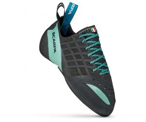 Scarpa - Women's Instinct Lace - Scarpette da arrampicata EU 39 turchese/grigio