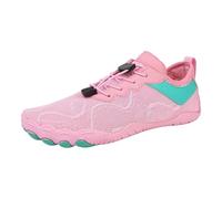 Scarpe a piedi nudi, da donna, da uomo, con punta larga, da acqua, per piedi nudi, da trekking, da donna, per escursioni, corsa, palestra, spiaggia, surf, guida, Colore: rosa., 37.5 EU