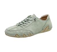 Scarpe a piedi nudi da donna e uomo, in pelle, basse, traspiranti, scarpe da lavoro ortopediche, leggere, morbide, con lacci, per il tempo libero, Verde menta, 36 EU