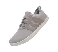 Scarpe a piedi nudi, da uomo, con piedi larghi, in rete, traspiranti, con suola morbida, comode, da ginnastica, casual, per il fitness, antiscivolo, per la corsa, grigio., 46 EU