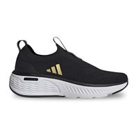 adidas Cloudfoam Go Sock Shoes, Scarpe Donna, Core Black/Matte Gold/Cloud White, 36 EU