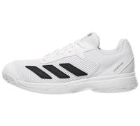 Scarpe da tennis bambini Adidas Courtflash K - cloud white/core black/cloud white - Bianco (36 2/3)