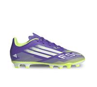 adidas F50 Club Firm Multi Ground Football Boots Kids, Scarpe da Calcio Unisex-Bambini, Purple Rush/Cloud White/Lucid Lemon, 36 EU