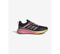 adidas Unisex - Bambini e Ragazzi Fortarun 4.0 Shoes Junior, Core Black/Iron Met./Bliss Pink, 38 EU