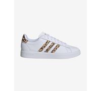 Adidas Donna Grand Court 2.0 Shoes, Cloud White/Magic Beige/Matte Gold, 37 1/3 EU