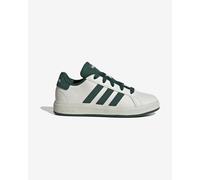 Scarpe Sneakers Bambini Ragazzi Donna Adidas Grand Court 2.0 K Bianco Verde