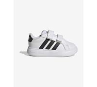 adidas Unisex - Bimbi 0-24 Grand Court 3.0 Bubble Shoes Infants, Ftwr White/Core Black/Ftwr White, 27 EU