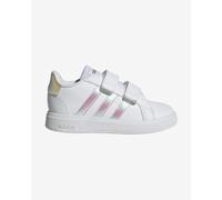 Scarpe adidas Grand Court Lifestyke Hook and Loop bambino bianco blu chiaro - 21
