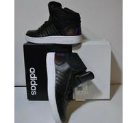 Scarpe Adidas Hoops Mid nero, alte , modello sportivo calzatura comoda