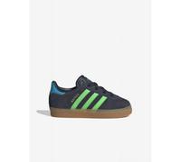 Scarpe Adidas Inf Gazelle CF EL Marino/Verde 22