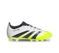 adidas Predator Club Firm Multi Ground Football Boots Kids, Scarpe da Calcio Unisex-Bambini, Cloud White/Core Black/Lucid Lemon, 32 EU