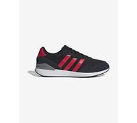 adidas Uomo Run 60S 4.0 Shoes, Core Black Pure Ruby Grey Three, 44 EU