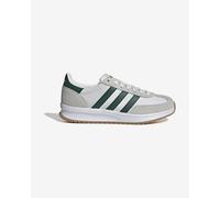adidas Run 70S 2.0 Shoes, Scarpe Uomo, Core White/Collegiate Green/off White, 44 EU