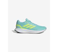 adidas Runfalcon 5 Running Shoes, Scarpe Uomo, Flash Aqua Lucid Lemon Core Nero, 43 1/3 EU