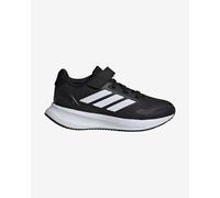adidas RUNFALCON 5 Shoes Kids, Scarpe da Corsa, Core Black/Cloud White/Cloud White, 30.5 EU