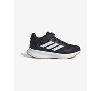 adidas RUNFALCON 5 Shoes Kids, Scarpe da Corsa Unisex-Bambini, Core Black/Ftwr White/Gum 3, 33 1/2 EU