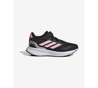 adidas Unisex - Bambini e Ragazzi RUNFALCON 5 Shoes Kids, Core Black/Pink/Silver Metallic, 30 1/2 EU
