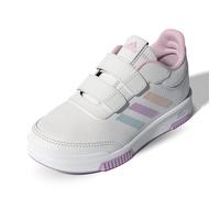 adidas Tensaur Hook And Loop Shoes, Sneaker Unisex - Bambini e ragazzi, White Almost Blue Bliss Lilac, 32 EU