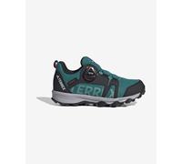 Scarpe adidas Terrex Agravic BOA RAIN.RDY blu turchese nero per bambini - 38(2/3)