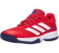 adidas Unisex - Bambini e Ragazzi Ubersonic Kids Tennis Shoes, Pure Ruby/Ftwr White/Dark Blue, 35 1/2 EU