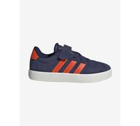 Scarpe adidas VL Court 3.0 blu rosso per bambini - 33