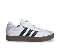 adidas VL Court 3.0 Hook And Loop Shoes Kids, Sneaker Unisex - Bambini e Ragazzi, Cloud White Core Black Grey One, 32 EU
