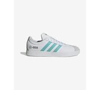 adidas Unisex - Adulto Mercedes - AMG Petronas Formula One Team VL Court Base Shoes, Ftwr White/Semi Mint Rush/Core Black, 41 1/3 EU