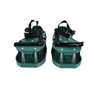 Scarpe Aeratore per Prato con Cinghie Regolabili | Base a molla a doppio strato, 13 punte in acciaio ad alta resistenza, profondità di aerazione di 40 mm, uso multiuso, si