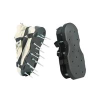 Scarpe aeratore per Prato Scarpe aeratrici a Doppio Strato for Prato, Sandali aeratori con Borchie e Cinturino Regolabile, Scarpe a Borchie Antiscivolo for arieggiare Il Terreno del Prato