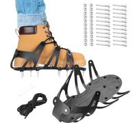 Scarpe aeratore per | Scarpe a Punta con Regolabile, Resistente Dethatcher per l'allentamento del Suolo Pavimenti epossidici per paesaggistica, terrazza, Coltivazione di Giardini