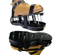 Scarpe aeratori da prato - Scarpe con punte multiuso aeratore a cinghia agile | Scarpe da prato per uso regolare con base a molla, scarpe con punte in acciaio inox resistenti per il
