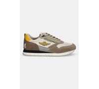 Scarpe Aeronautica Militare Sneakers Running SC0288UCT03545 GRIGIO SABBIA BEIGE