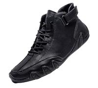 Scarpe alla moda a piedi nudi da uomo e da donna scarpe alte in pelle antiscivolo, scarpe da trekking ortopediche comode scarpe a piedi nudi per il tempo libero scarpe di sicurezza leggere all'aperto