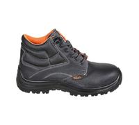 Beta Tools 072430244 - Scarpe antinfortunistiche in pelle con lamina antiperforazione, Nero, 44 EU
