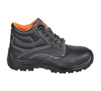 Beta Tools 072430244 - Scarpe antinfortunistiche in pelle con lamina antiperforazione, Nero, 44 EU