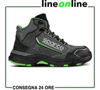 SCARPE ANTINFORTUNISTICHE SPARCO ALLROAD LEAP ESD S3S ALTA IN NABUK SCAMOSCIATA