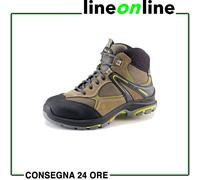 Scarpe alte da lavoro Grisport Adria S3 SRC anti-torsione in pelle scamosciata