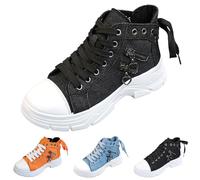 Scarpe Alti Donna Stivali Inverno Pelliccia Fodera Calda Impermeabile Comfort Escursionismo Scarpe Stivali da Neve Caldi Pelliccia Stivaletti Scarpe Alte Escursioni E Trekking, A nero, 38 EU