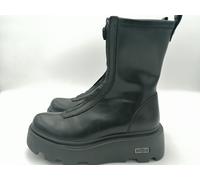 Scarpe anfibi donna CULT clw355400 new rock black nero cerniera zip zeppa