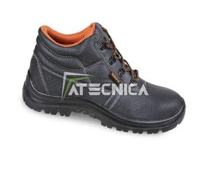 Scarpe antifortunistiche alte BETA 7243BK S1 in pelle con puntale e lamina