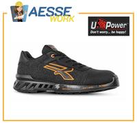U-Power Rep UP SKAT, Scarpe Antinfortunistiche, Scarpe da Ginnastica Unisex Leggere antiperforazione, Suola in Rafia, Suola Infinergy, con Puntale in Alluminio (37)